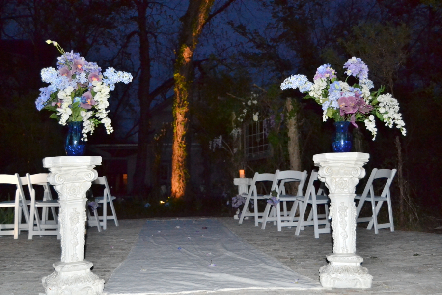 carleton house patio at night
